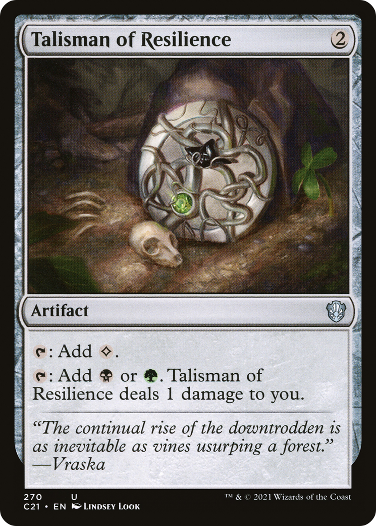 Talisman of Resilience (270) - Commander 2021