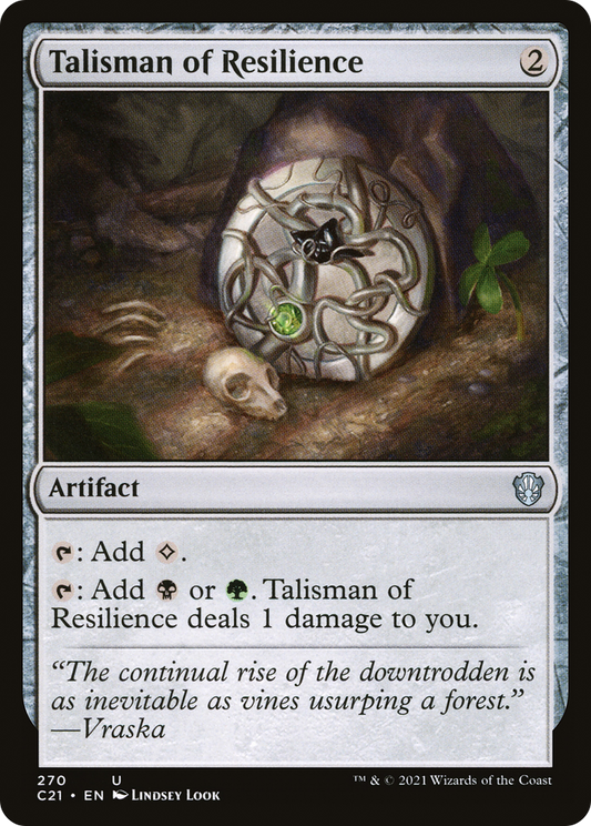 Talisman of Resilience (270) - Commander 2021