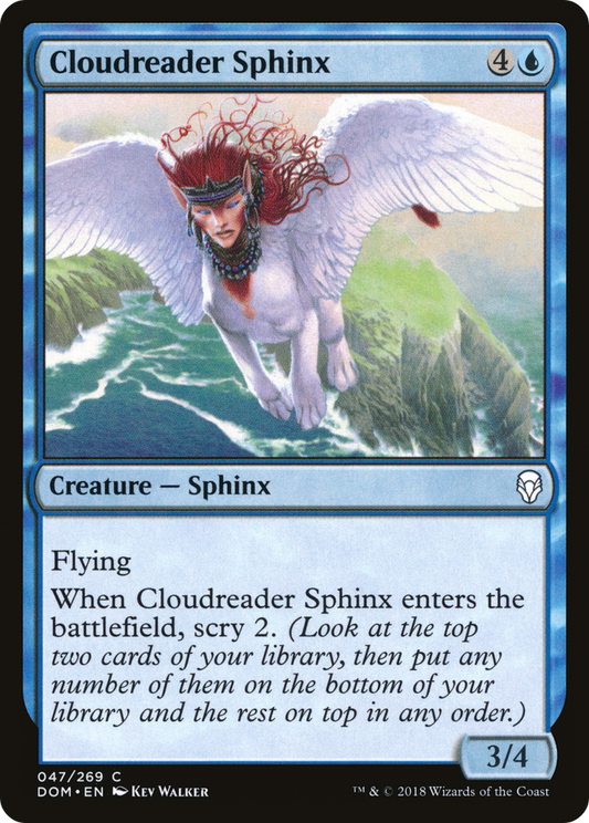 Cloudreader Sphinx [Dominaria] Foil