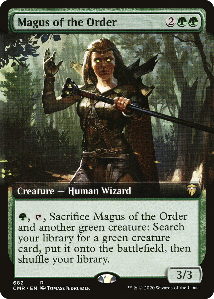 Magus of the Order (Extended Art) (682) - Commander Legends