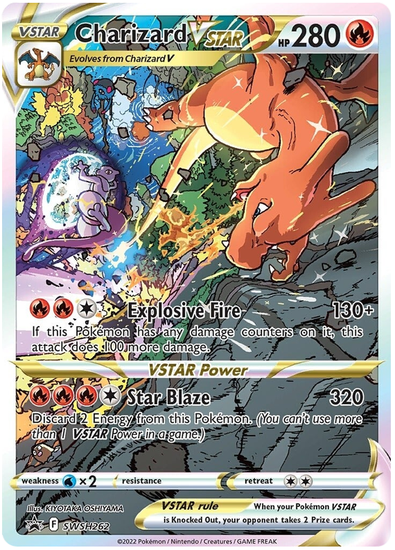 Charizard VSTAR (SWSH262) [Sword & Shield: Black Star Promos] | Silver Goblin