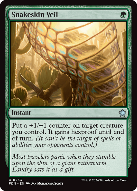 Snakeskin Veil [Foundations] Foil
