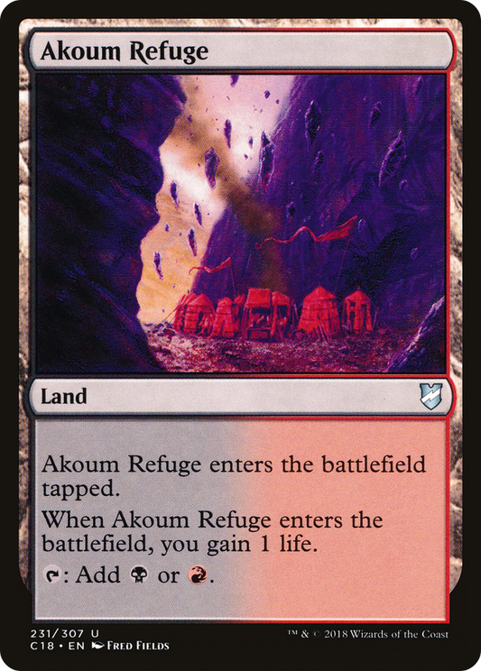 Akoum Refuge [Commander 2018]