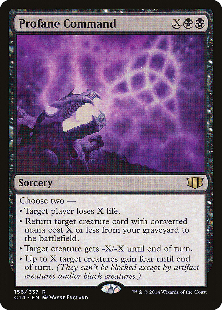 Profane Command (156) - Commander 2014
