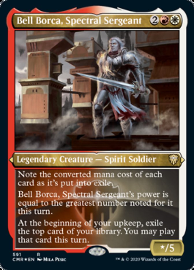 Bell Borca, Spectral Sergeant (Etched) [Commander Legends] | Silver Goblin