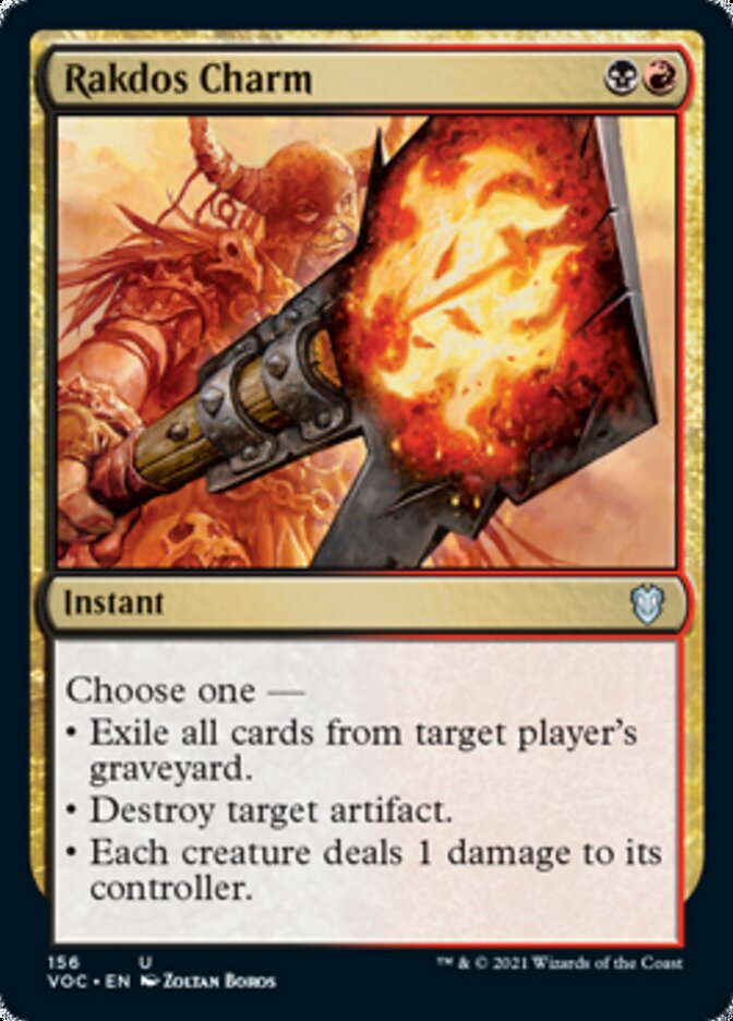 Rakdos Charm [Innistrad: Crimson Vow Commander] | Silver Goblin