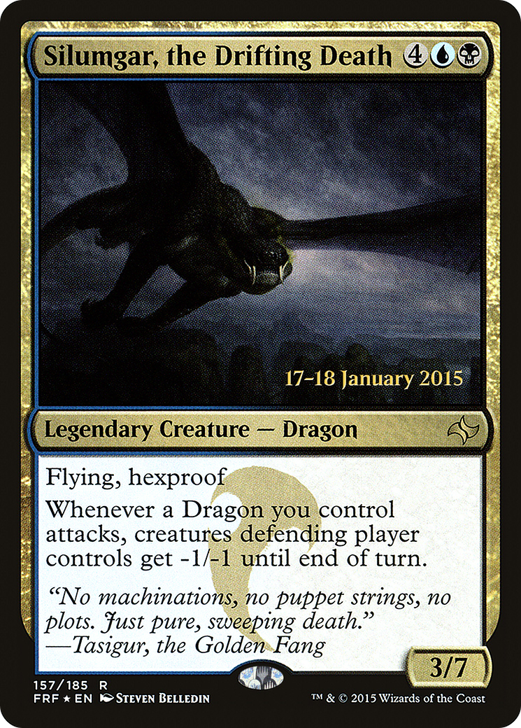 Silumgar, the Drifting Death (157) Foil - Fate Reforged Promos