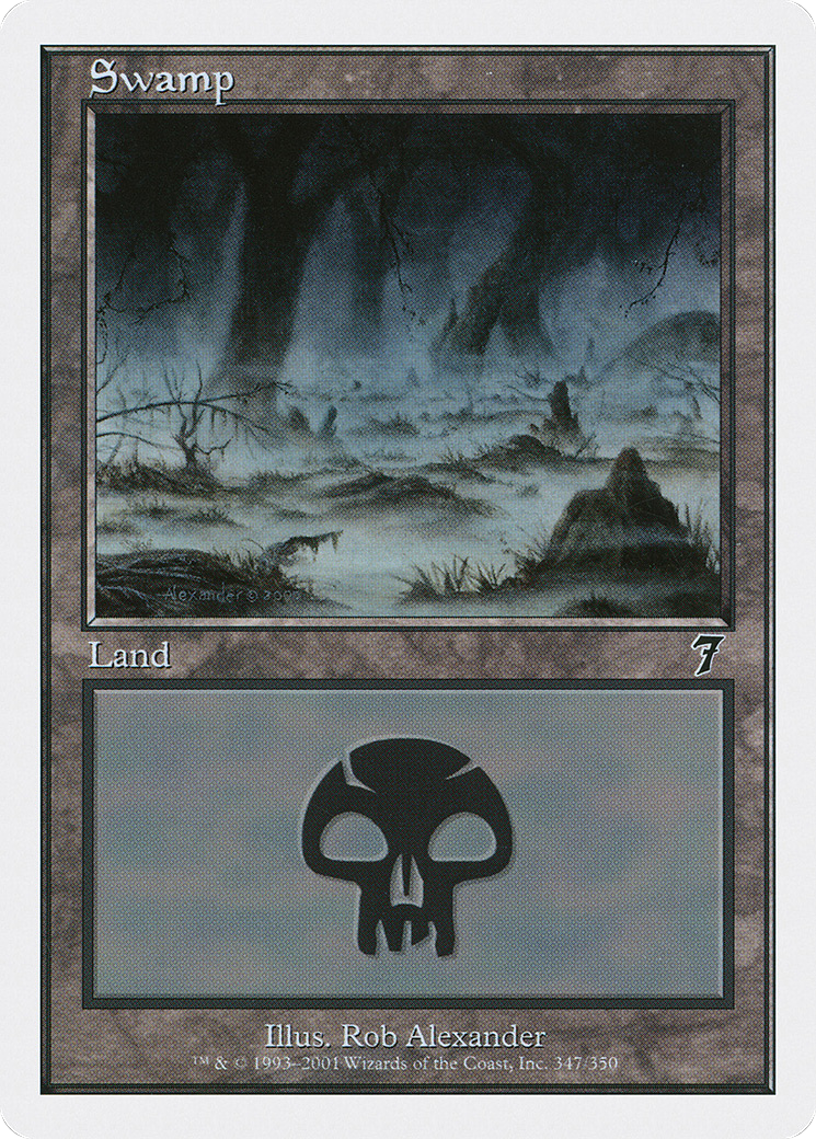 Swamp (347) - Seventh Edition