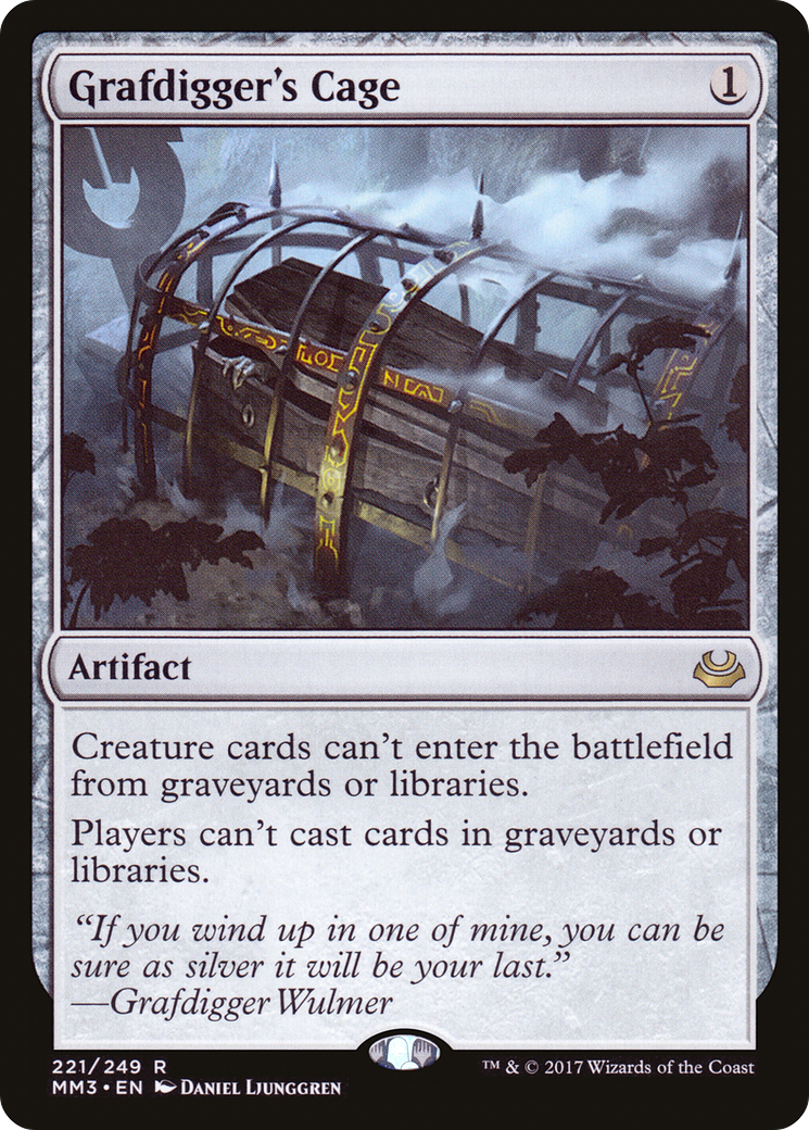 Grafdigger's Cage (221) Foil - Modern Masters 2017