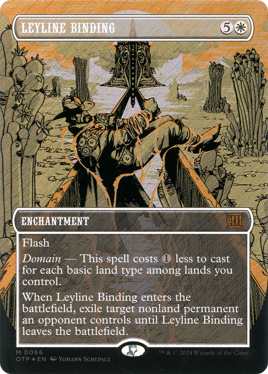 Leyline Binding: (Extended Art)(Borderless) Foil (066)