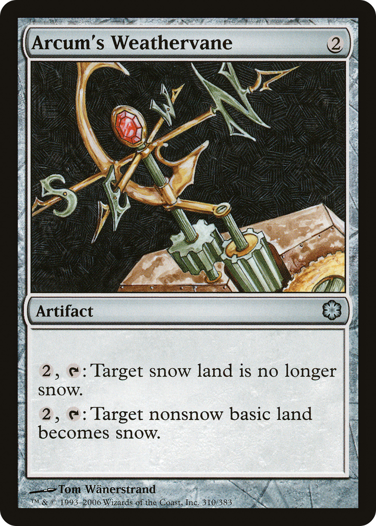 Arcum's Weathervane (310) - Coldsnap Theme Decks