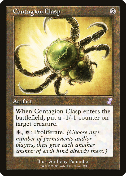Contagion Clasp (Retro) (391) - Time Spiral Remastered