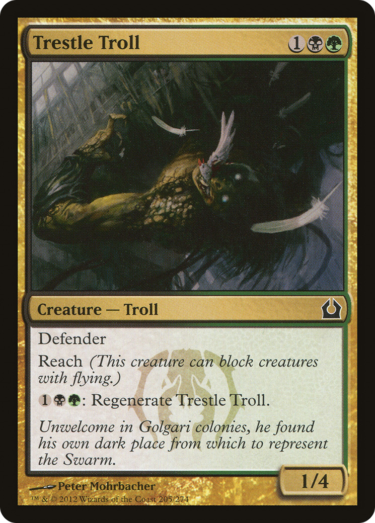 Trestle Troll (205) - Return to Ravnica