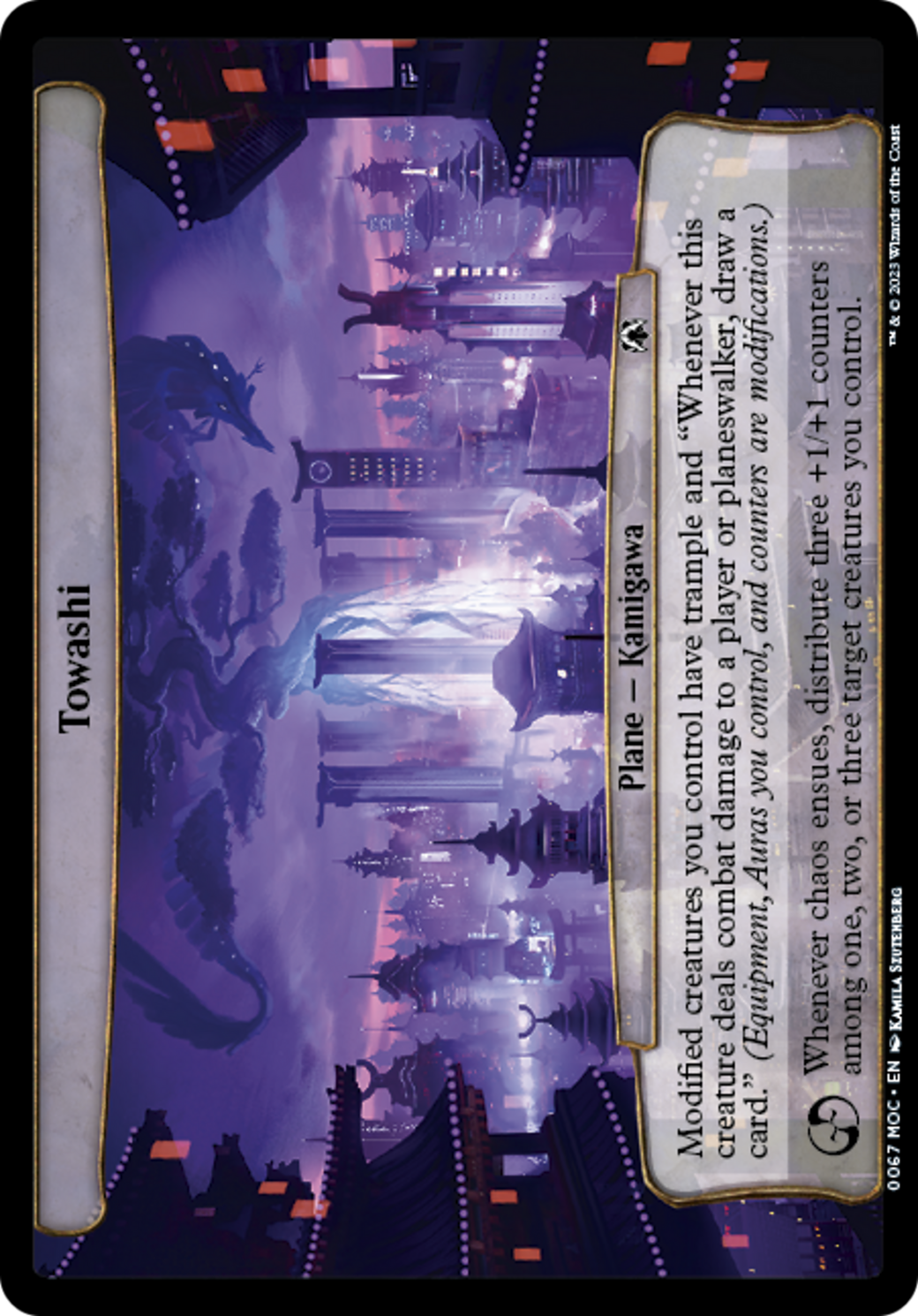 Towashi (067) - March of the Machine Commander