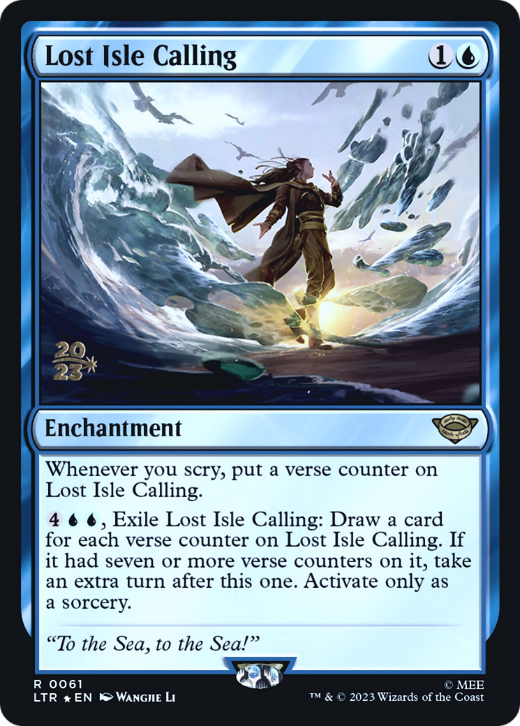 Lost Isle Calling [The Lord of the Rings: Tales of Middle-Earth Prerelease Promos] | Silver Goblin