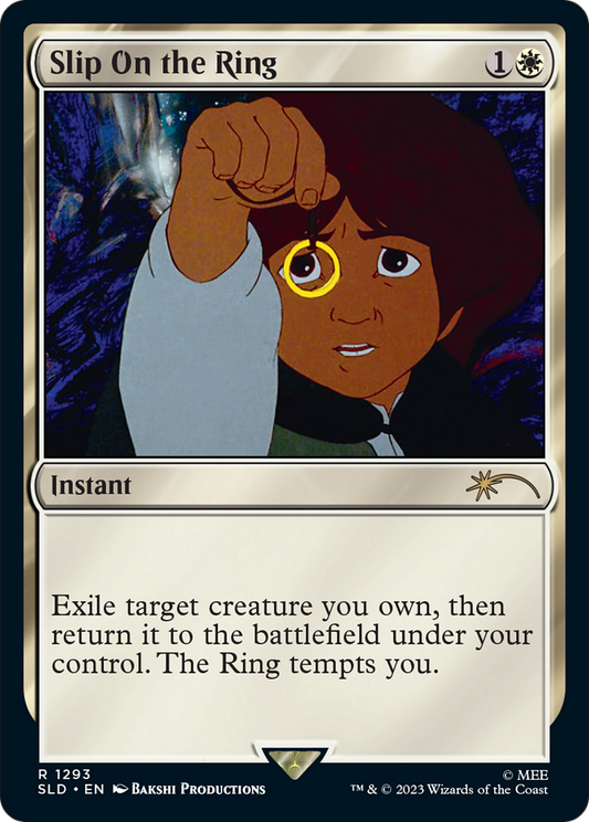 Slip On the Ring (1293) Foil - Secret Lair Drop