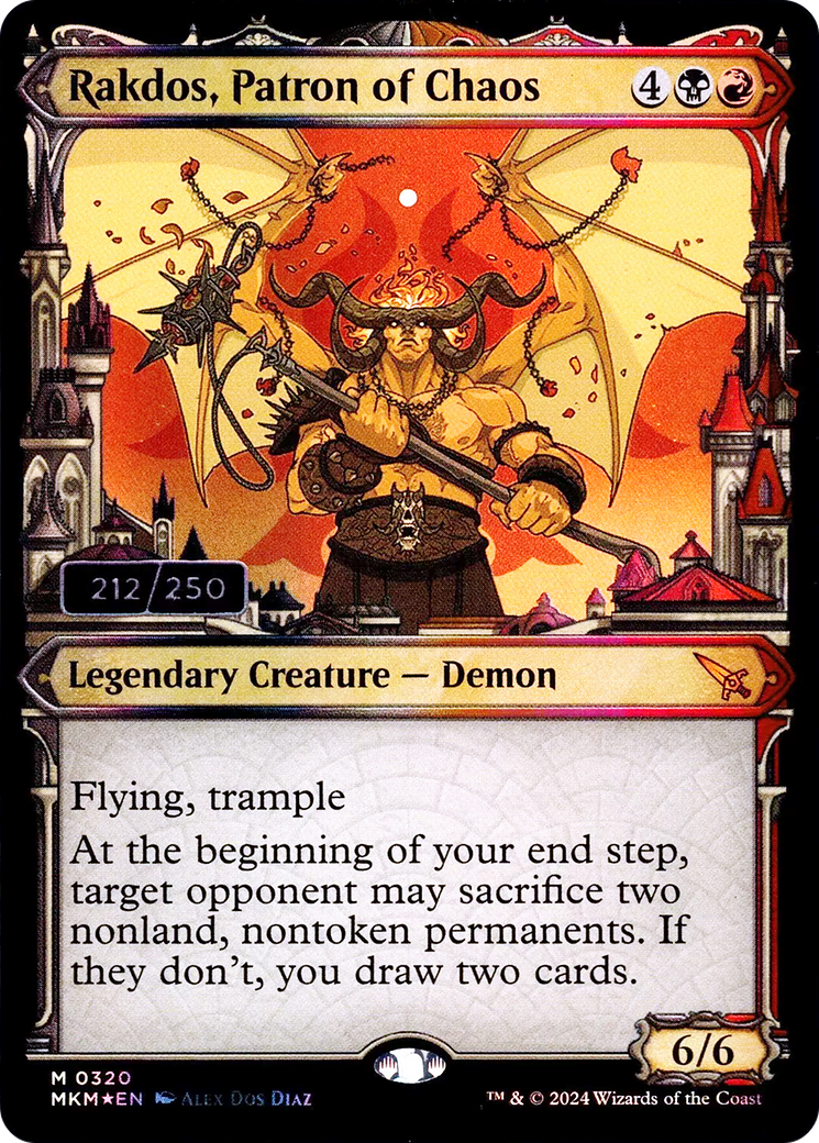Rakdos, Patron of Chaos Foil (320Z)