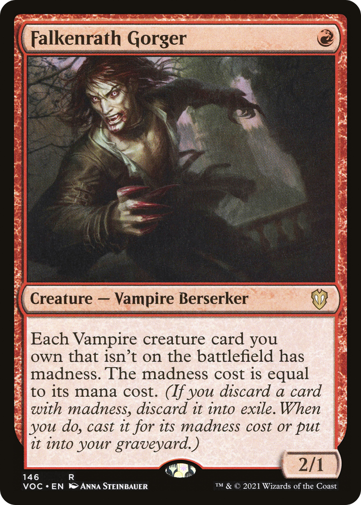 Falkenrath Gorger (146) - Crimson Vow Commander