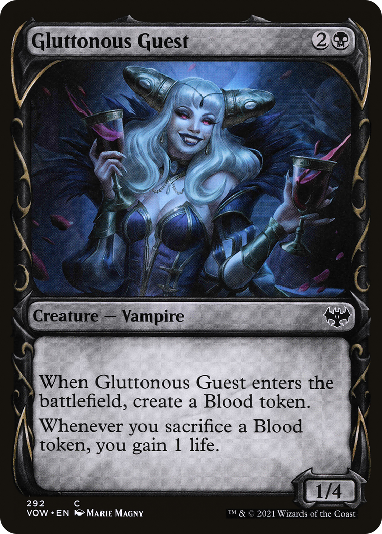 Gluttonous Guest (Showcase) (292) - Innistrad: Crimson Vow
