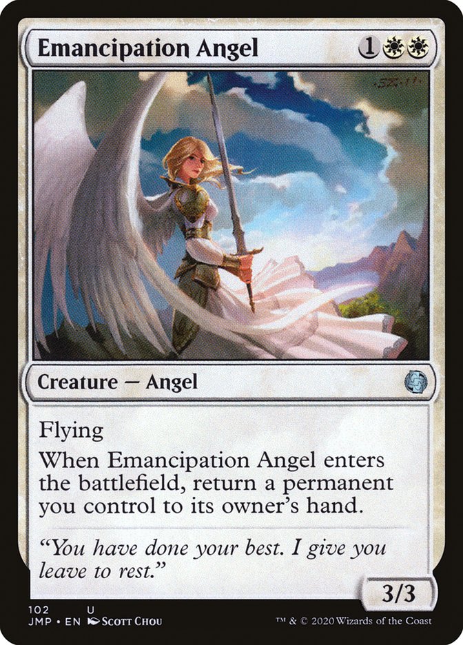 Emancipation Angel [Jumpstart] | Silver Goblin