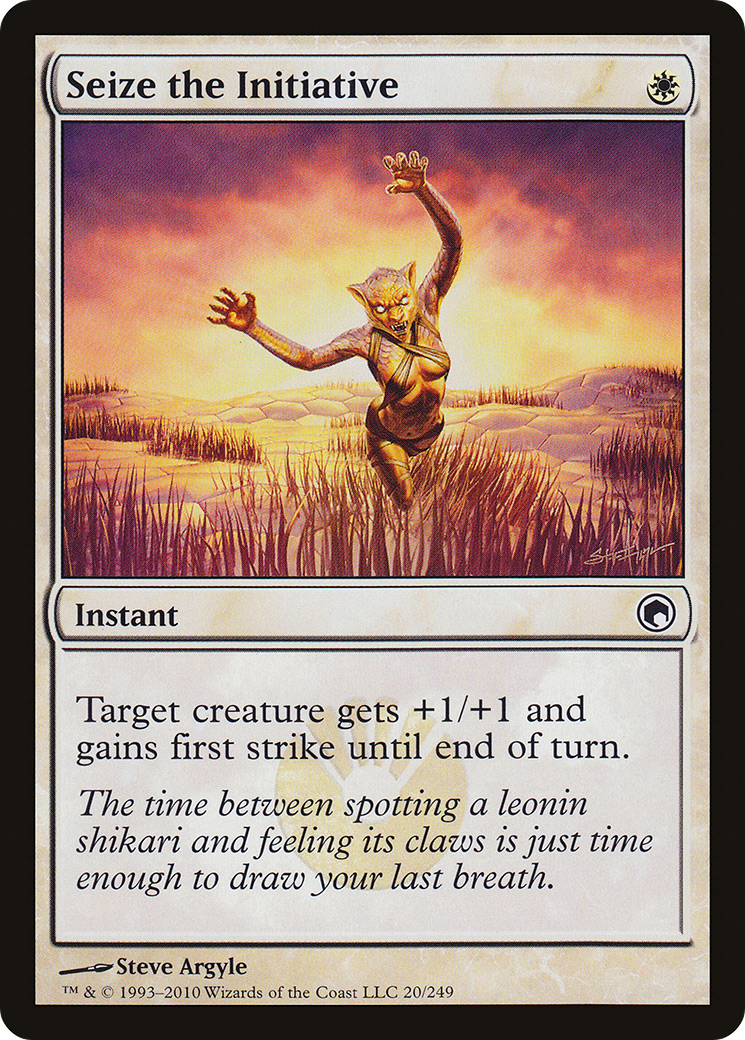 Seize the Initiative (020) - Scars of Mirrodin