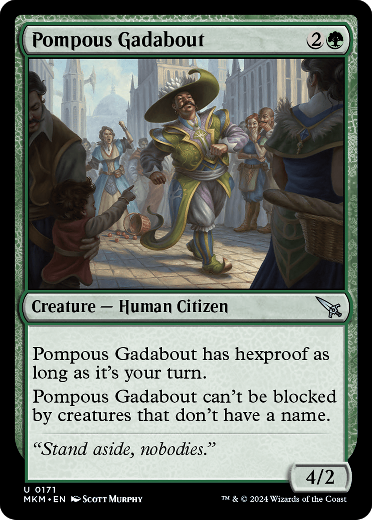 Pompous Gadabout (171) - Murders at Karlov Manor