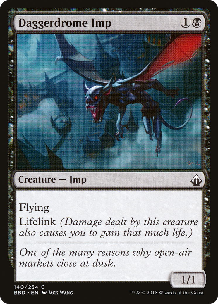 Daggerdrome Imp (140) Foil - Battlebond
