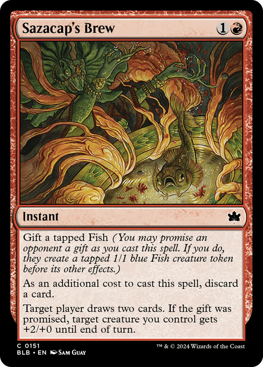 Sazacap's Brew [Bloomburrow] Foil