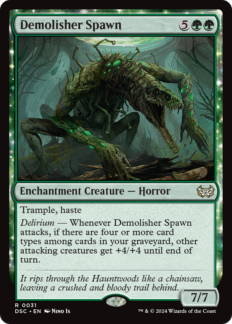 Demolisher Spawn [Duskmourn: House of Horror Commander] | Silver Goblin