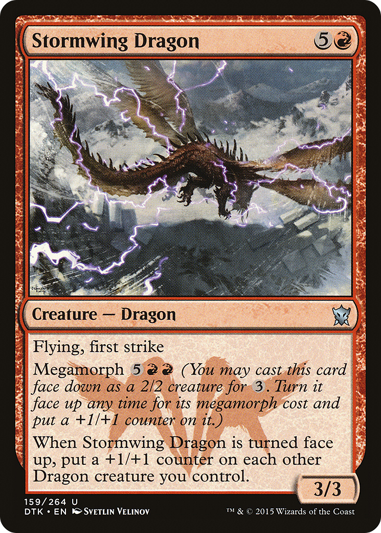 Stormwing Dragon (159) - Dragons of Tarkir