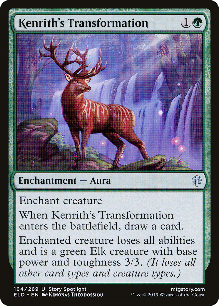 Kenrith's Transformation (164) Foil - Throne of Eldraine