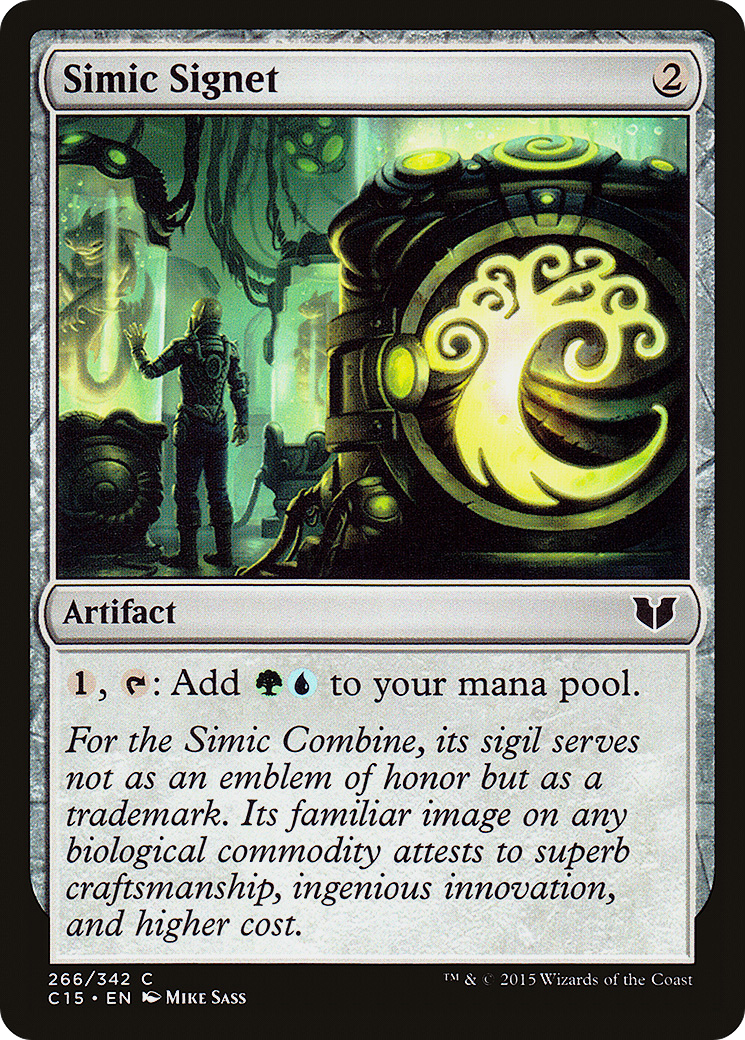 Simic Signet (266) - Commander 2015