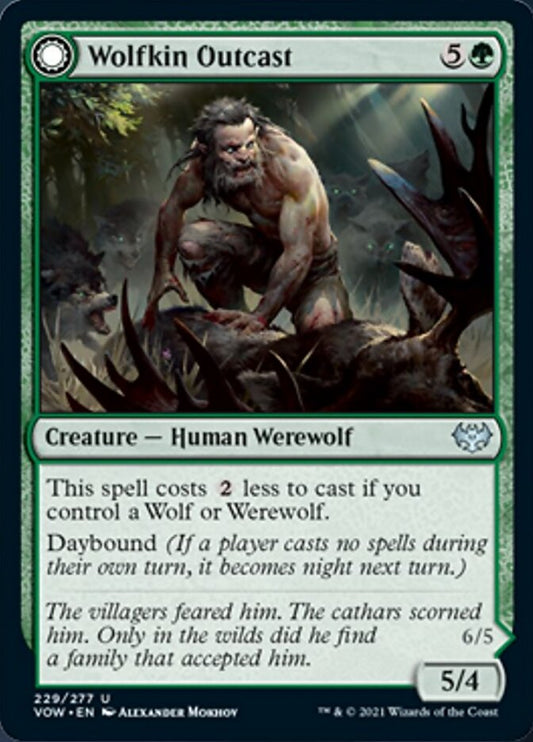 Wolfkin Outcast (229) - Innistrad: Crimson Vow