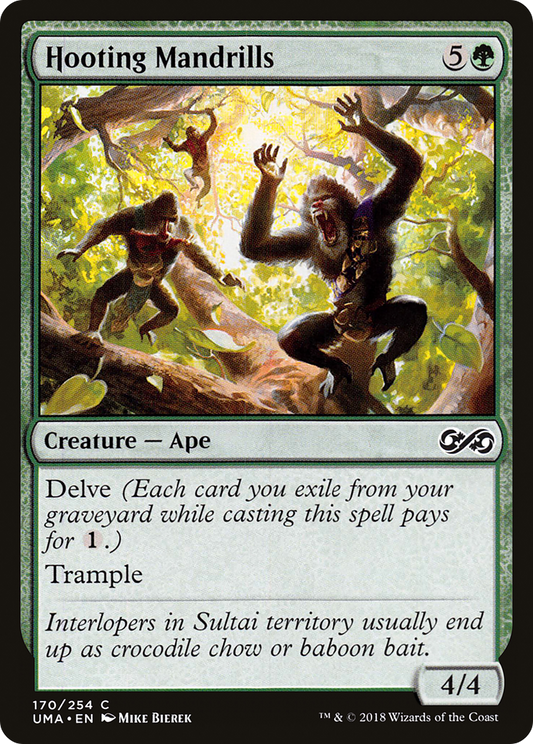 Hooting Mandrills (170) Foil - Ultimate Masters