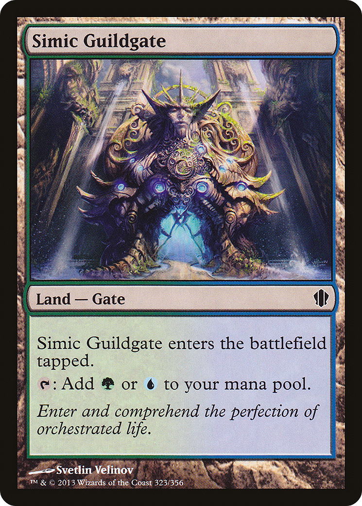 Simic Guildgate (323) - Commander 2013