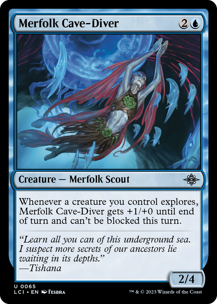 Merfolk Cave-Diver (065) - The Lost Caverns of Ixalan