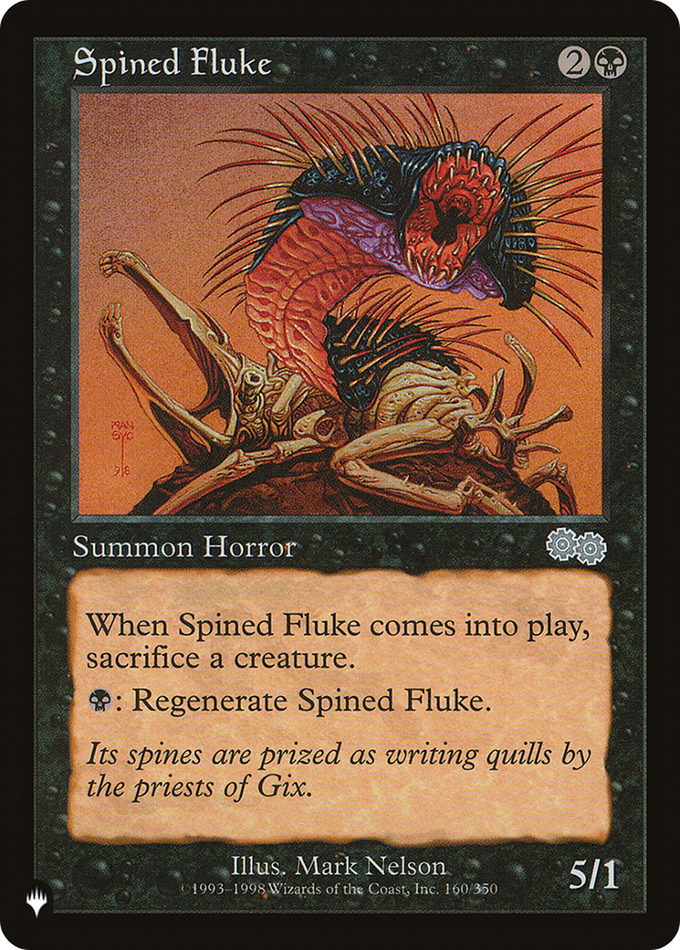 Spined Fluke (Retro) (USG-160) - The List