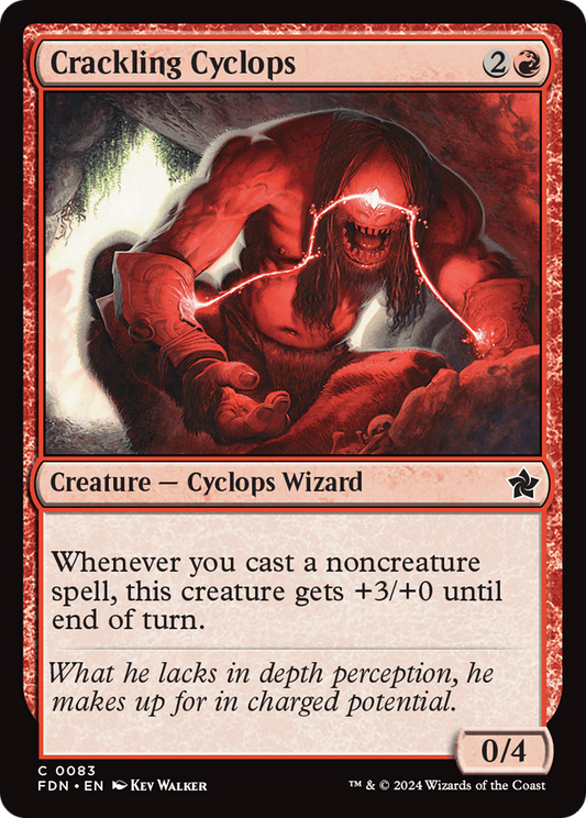 Crackling Cyclops [Foundations] Foil