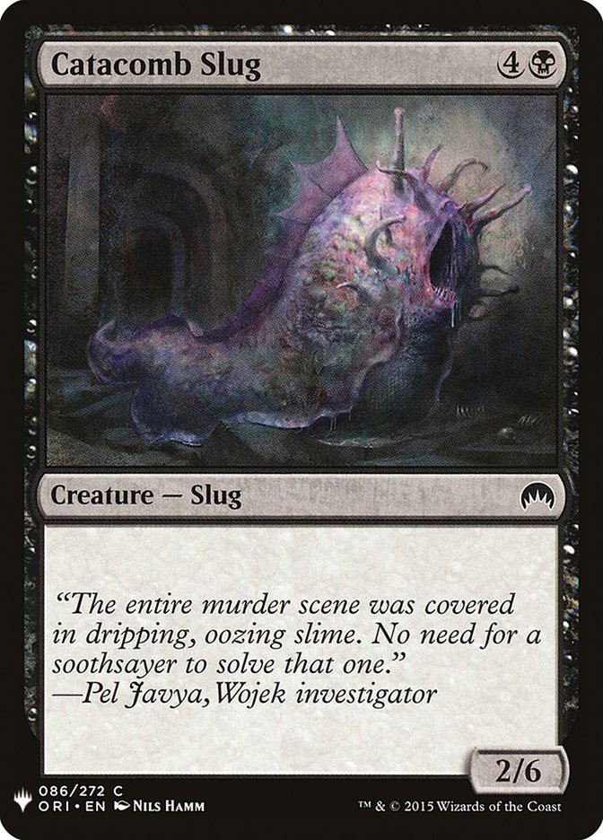 Catacomb Slug [Mystery Booster] | Silver Goblin