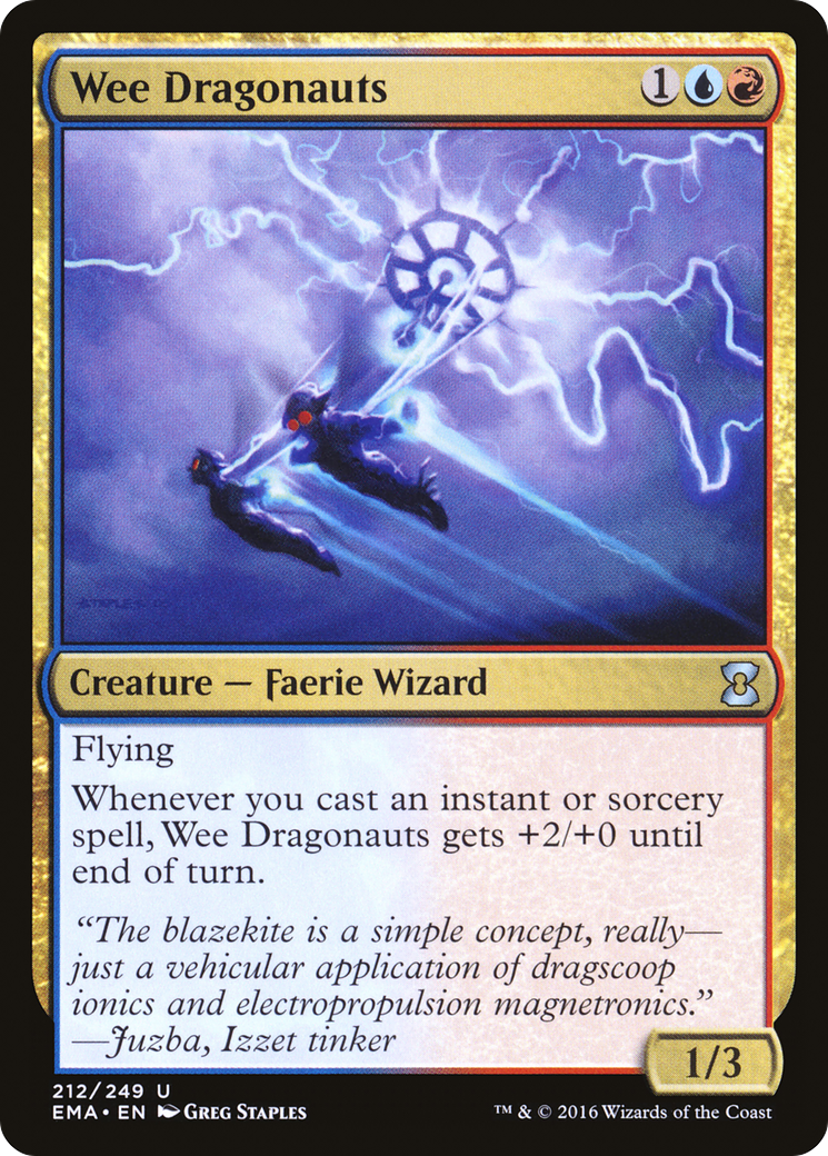 Wee Dragonauts (212) Foil - Eternal Masters
