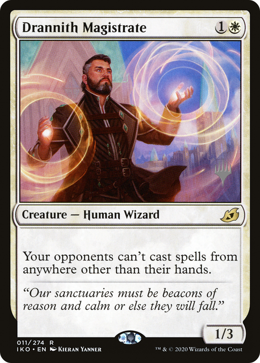 Drannith Magistrate (011) - Ikoria: Lair of Behemoths Promos