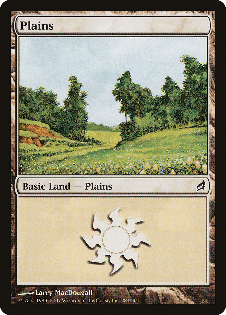 Plains (284) Foil - Lorwyn