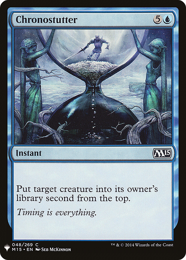 Chronostutter (M15-48) - The List