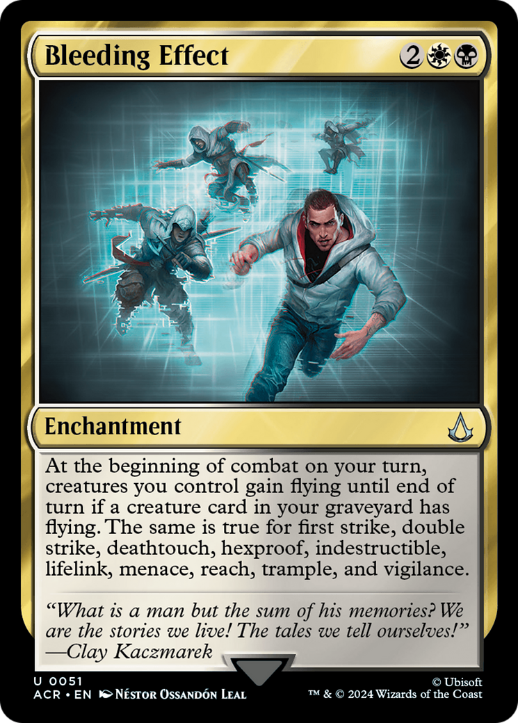 Bleeding Effect (051) Foil - Assassin's Creed