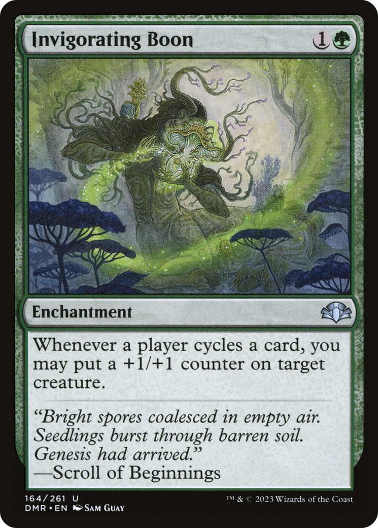 Invigorating Boon [Dominaria Remastered] Foil