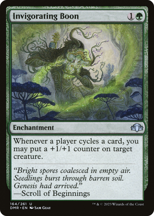 Invigorating Boon [Dominaria Remastered] Foil