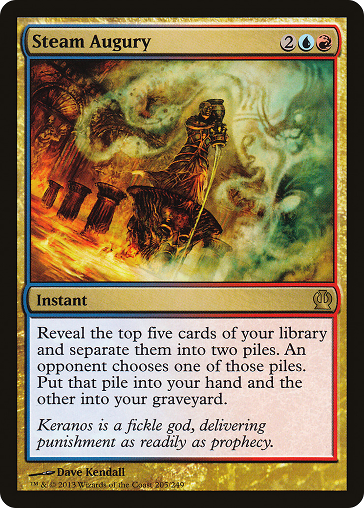 Steam Augury (205) Foil - Theros