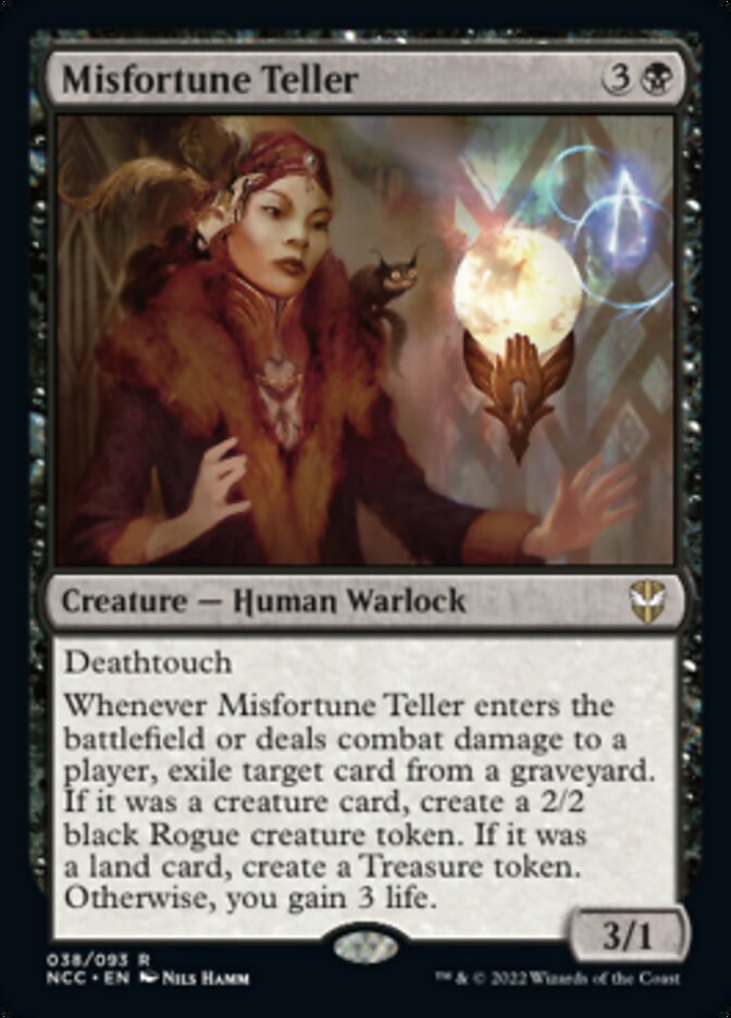 Misfortune Teller [Streets of New Capenna Commander] | Silver Goblin