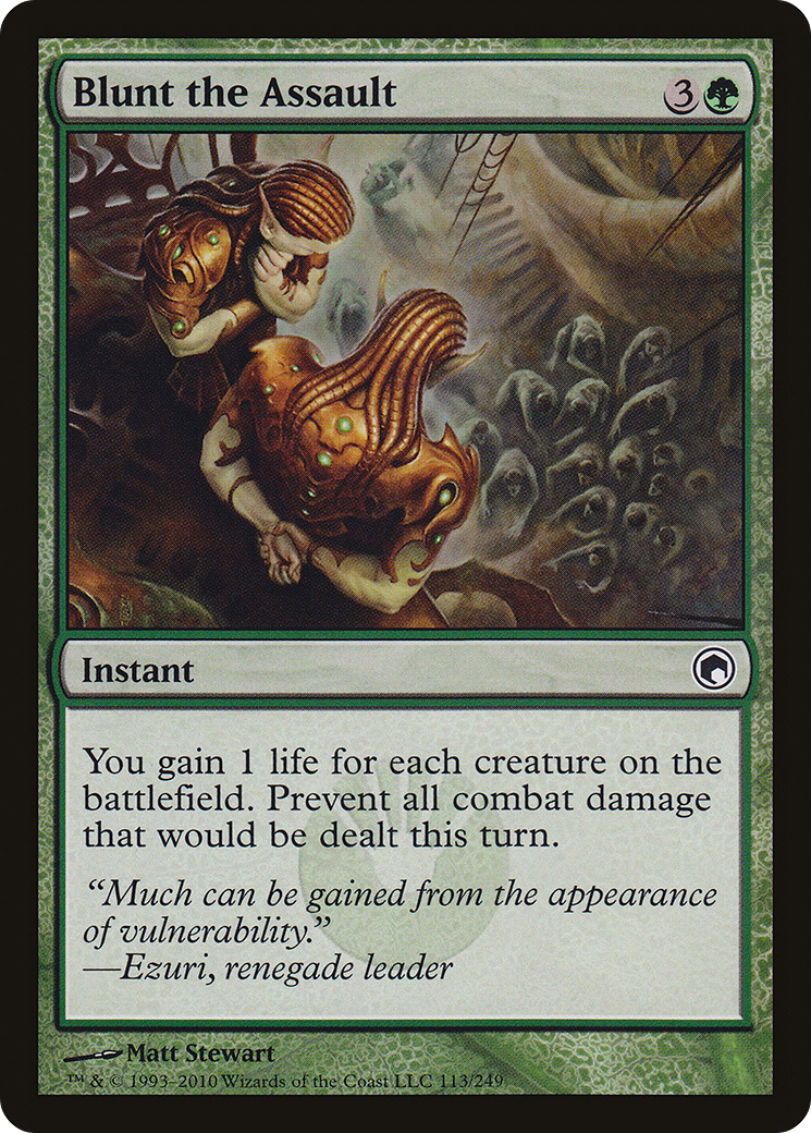 Blunt the Assault (113) - Scars of Mirrodin