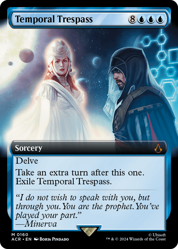 Temporal Trespass (Extended Art) (160) Foil - Assassin's Creed